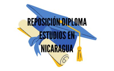 Reposición diploma estudios de Nicaragua